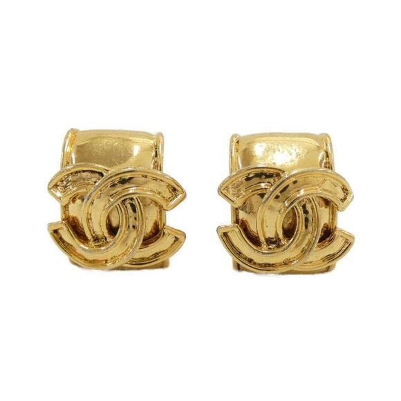 CHANEL Gold Earrings - Picture 1 of 3